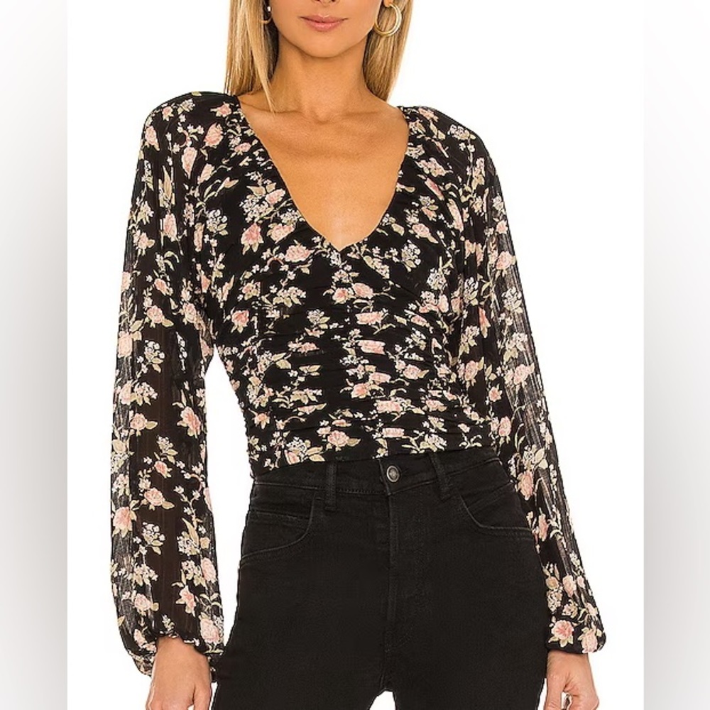 Free People Final Rose Blouse